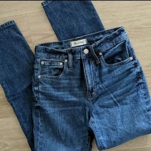 Madewell high rise slim boyjeans